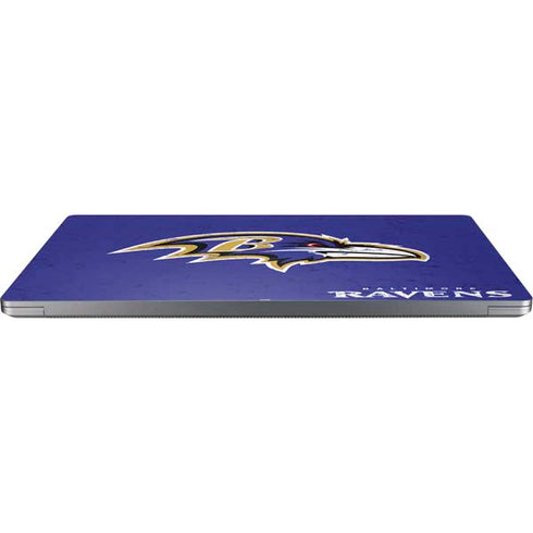 NFL Baltimore Ravens Distressed Laptop Skins