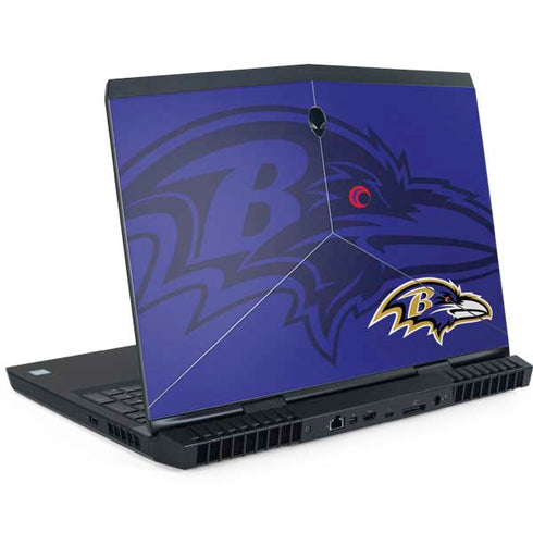 NFL Baltimore Ravens Double Vision Dell Alienware Skin