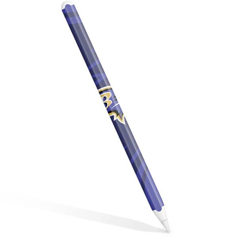 NFL Baltimore Ravens Double Vision Apple Pencil (2nd Gen 2019) Skin