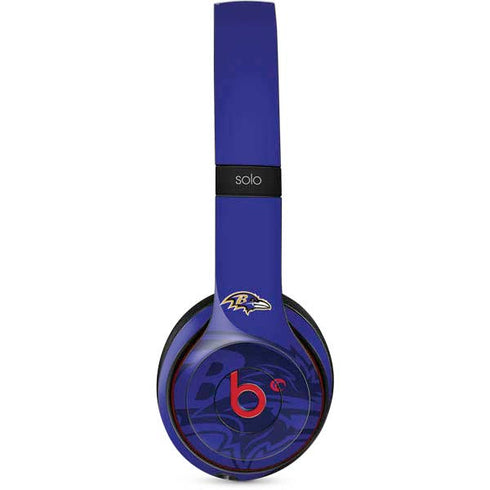 NFL Baltimore Ravens Double Vision Beats Solo 3 Wireless Skin