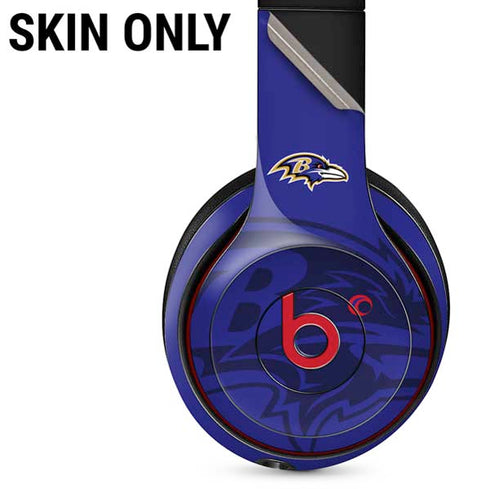 NFL Baltimore Ravens Double Vision Beats Solo 3 Wireless Skin