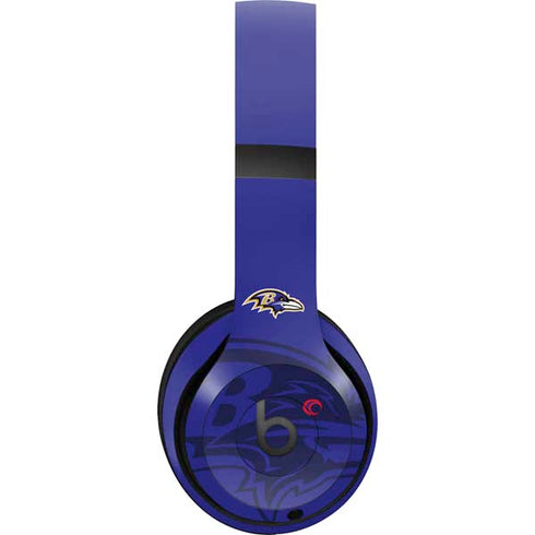 NFL Baltimore Ravens Double Vision Beats Studio Pro Wireless Headphones Skin