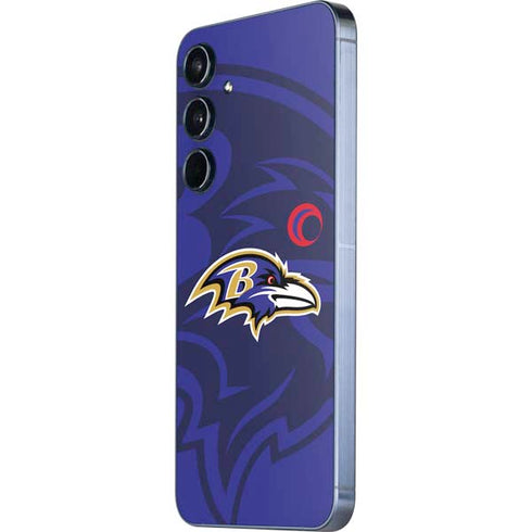 NFL Baltimore Ravens Double Vision Galaxy A35 5G Skin