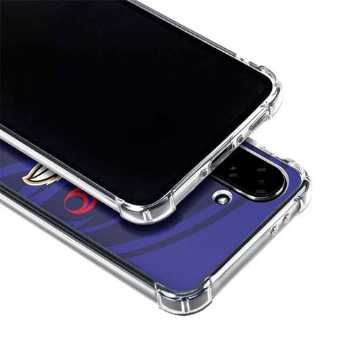 NFL Baltimore Ravens Double Vision Galaxy A36 5G Clear Case