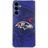 NFL Baltimore Ravens Double Vision Galaxy A55 5G Clear Case