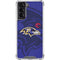 NFL Baltimore Ravens Double Vision Galaxy S22 Clear Case