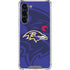 NFL Baltimore Ravens Double Vision Galaxy S24 FE Clear Case