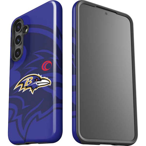 NFL Baltimore Ravens Double Vision Galaxy S25 Impact Case