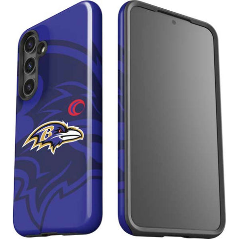 NFL Baltimore Ravens Double Vision Galaxy S25 Plus Impact Case