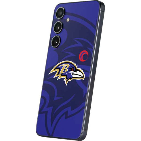 NFL Baltimore Ravens Double Vision Galaxy S25 Skin