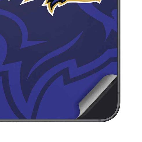 NFL Baltimore Ravens Double Vision Galaxy S25 Skin