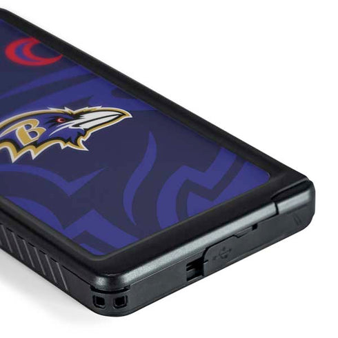 NFL Baltimore Ravens Double Vision Galaxy S24 Ultra Waterproof Case