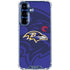 NFL Baltimore Ravens Double Vision Galaxy S25 FE Clear Case