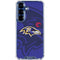 NFL Baltimore Ravens Double Vision Galaxy S25 Plus Clear Case