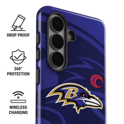 NFL Baltimore Ravens Double Vision Galaxy S26 Impact Case