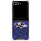 NFL Baltimore Ravens Double Vision Galaxy Z Flip7 Clear Case