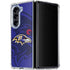 NFL Baltimore Ravens Double Vision Galaxy Z Fold5 5G Clear Case