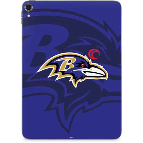 NFL Baltimore Ravens Double Vision Apple iPad Pro Skin
