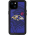 NFL Baltimore Ravens Double Vision iPhone 15 Plus Waterproof Case