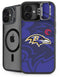 NFL Baltimore Ravens Double Vision iPhone 16 Plus Kickstand Case