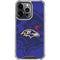 NFL Baltimore Ravens Double Vision iPhone 16 Pro Clear Case