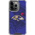 NFL Baltimore Ravens Double Vision iPhone 16 Pro Max Clear Case