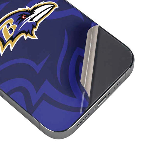 NFL Baltimore Ravens Double Vision iPhone 16e Skin