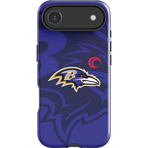 NFL Baltimore Ravens Double Vision iPhone 17 Air Impact Case