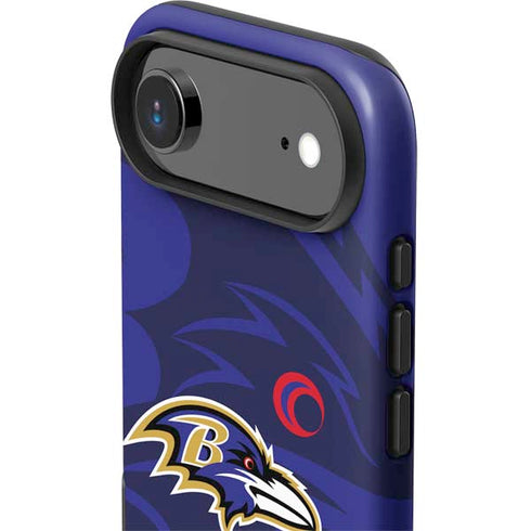NFL Baltimore Ravens Double Vision iPhone 17 Air Impact Case