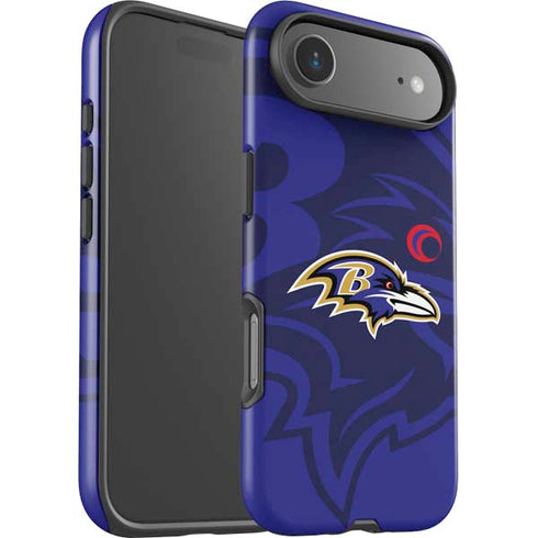 NFL Baltimore Ravens Double Vision iPhone 17 Air Impact Case
