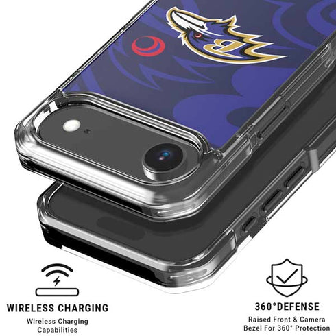 NFL Baltimore Ravens Double Vision iPhone 17 Air MagSafe Case