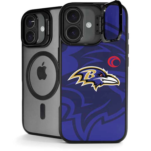 NFL Baltimore Ravens Double Vision iPhone 17 Kickstand Case