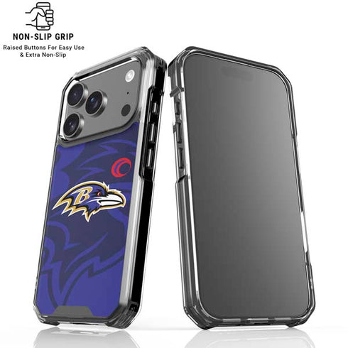 NFL Baltimore Ravens Double Vision iPhone 17 Pro MagSafe Case