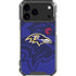 NFL Baltimore Ravens Double Vision iPhone 17 Pro Max Clear Case