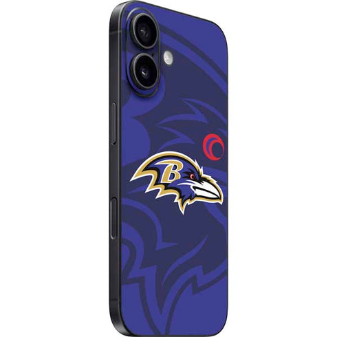 NFL Baltimore Ravens Double Vision iPhone 17 Skin