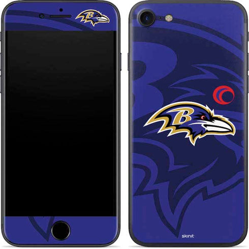 NFL Baltimore Ravens Double Vision iPhone 8 Skin