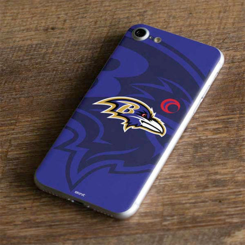 NFL Baltimore Ravens Double Vision iPhone 8 Skin