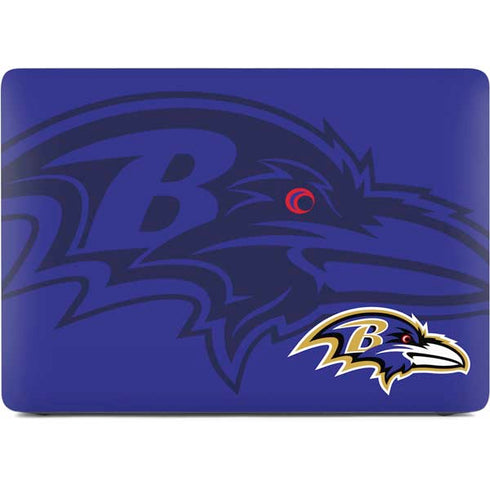 NFL Baltimore Ravens Double Vision Apple MacBook Air Skin