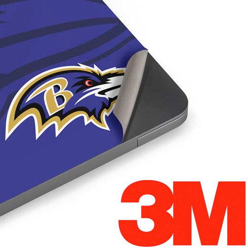 NFL Baltimore Ravens Double Vision Apple MacBook Air Skin