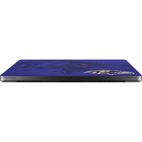 NFL Baltimore Ravens Double Vision Apple MacBook Pro 14-inch Skin