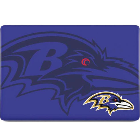 NFL Baltimore Ravens Double Vision MacBook Skins