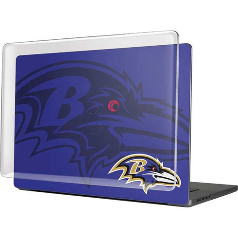 NFL Baltimore Ravens Double Vision MacBook Cases