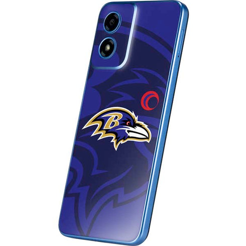 NFL Baltimore Ravens Double Vision Moto G Play 4G (2024) Skin