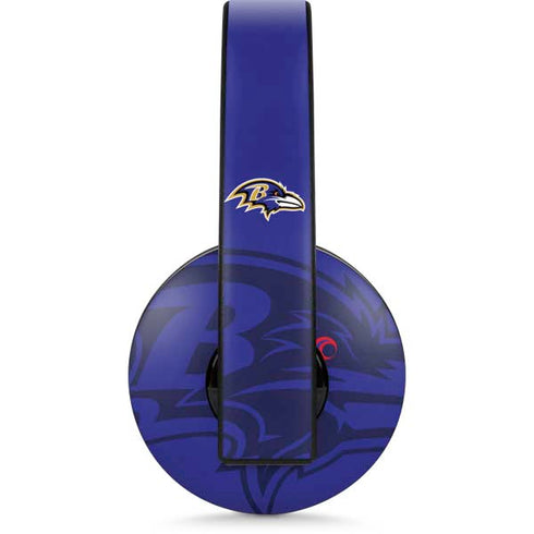 NFL Baltimore Ravens Double Vision PlayStation 4 Gold Wireless Headset Skin