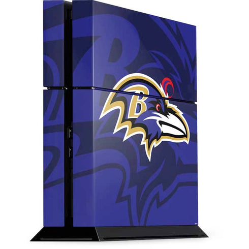 NFL Baltimore Ravens Double Vision PlayStation PS4 Skins