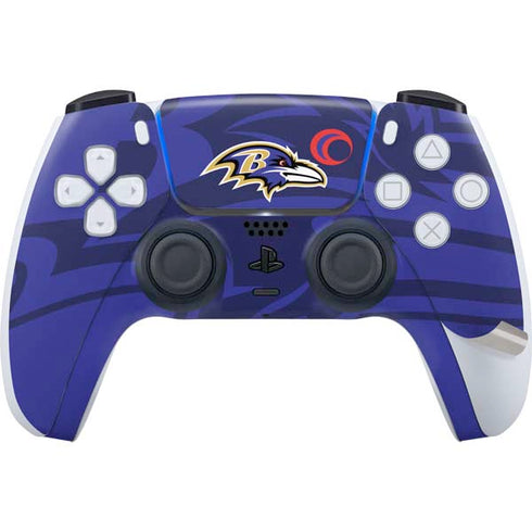 NFL Baltimore Ravens Double Vision PS5 Pro Bundle Skin