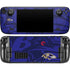 NFL Baltimore Ravens Double Vision Steam Deck Handheld Gaming Computer OLED Skin