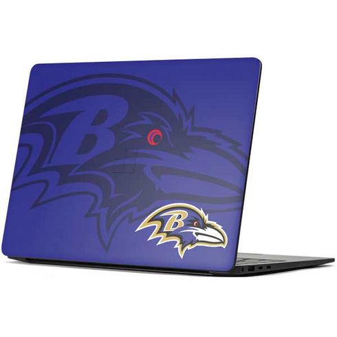 NFL Baltimore Ravens Double Vision Surface Laptop 7 15in Skin