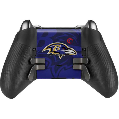 NFL Baltimore Ravens Double Vision Xbox Elite Wireless Controller Series 2 Skin