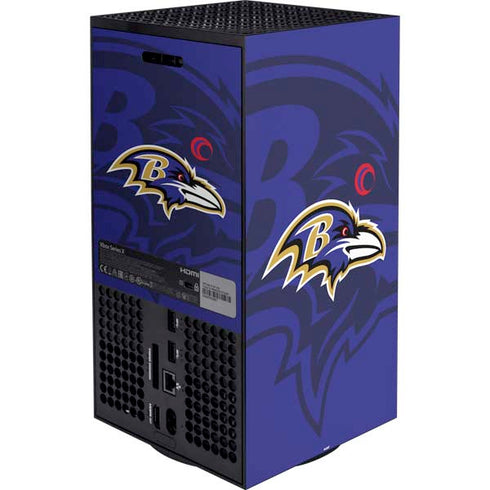NFL Baltimore Ravens Double Vision Xbox Series X Bundle Skin